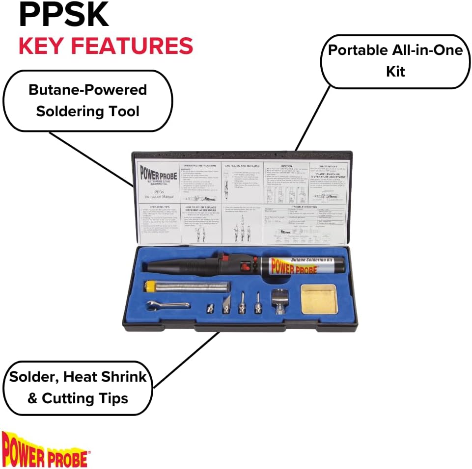 Power Probe PPSK Butane Soldering Kit