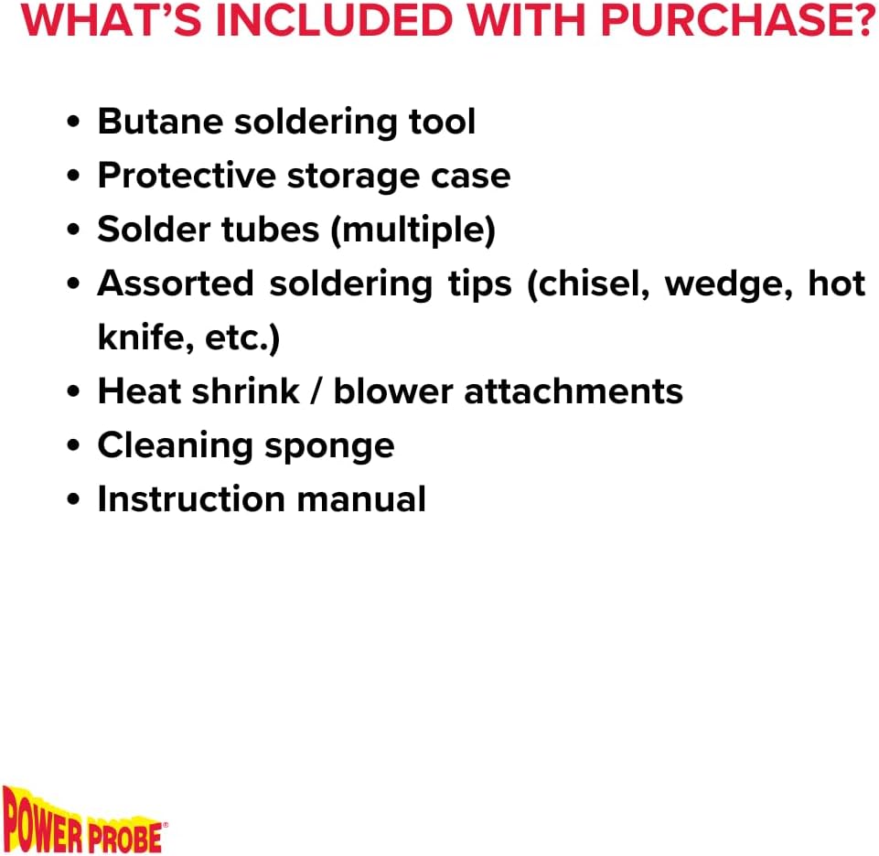 Power Probe PPSK Butane Soldering Kit