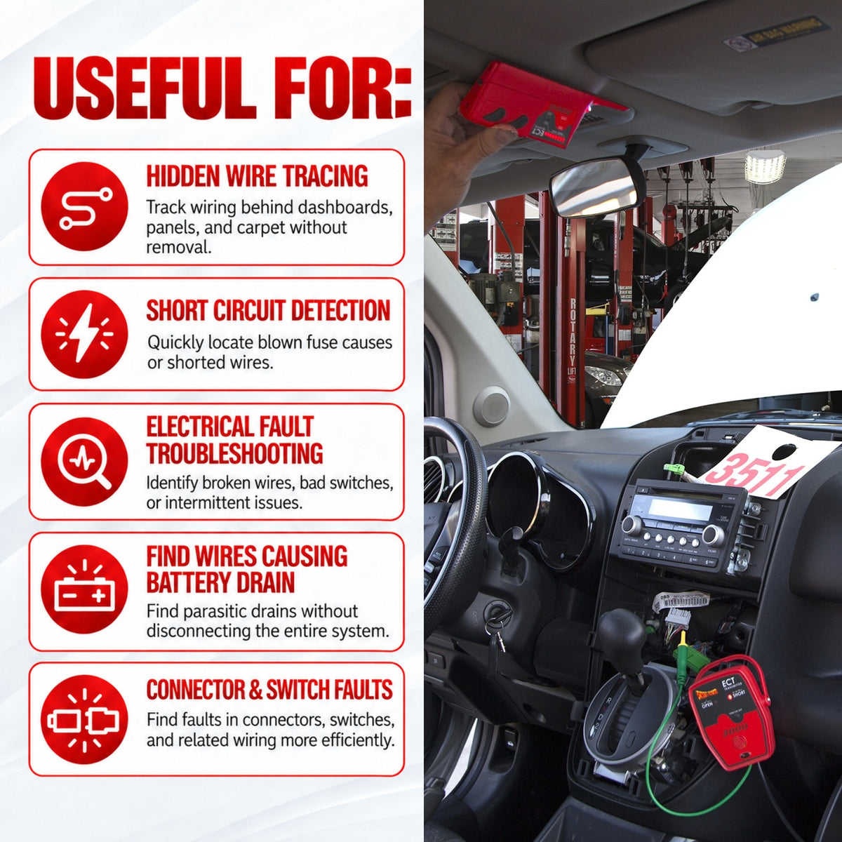 Power Probe PP3+ & PPECT3000 Bundle – Circuit Tester + Short Circuit Tracer