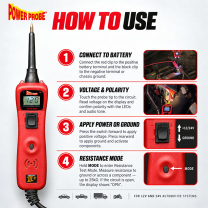 Power Probe PP3+ & DM500MAX Bundle – Circuit Tester + True RMS Multimeter