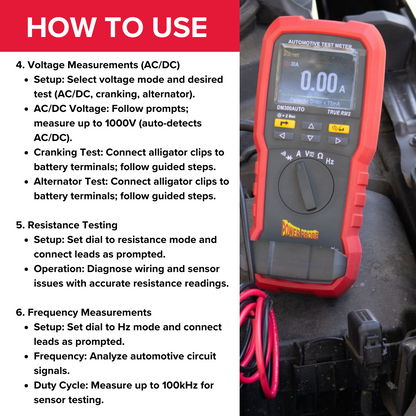 DM300AUTO - Automotive Digital Multimeter