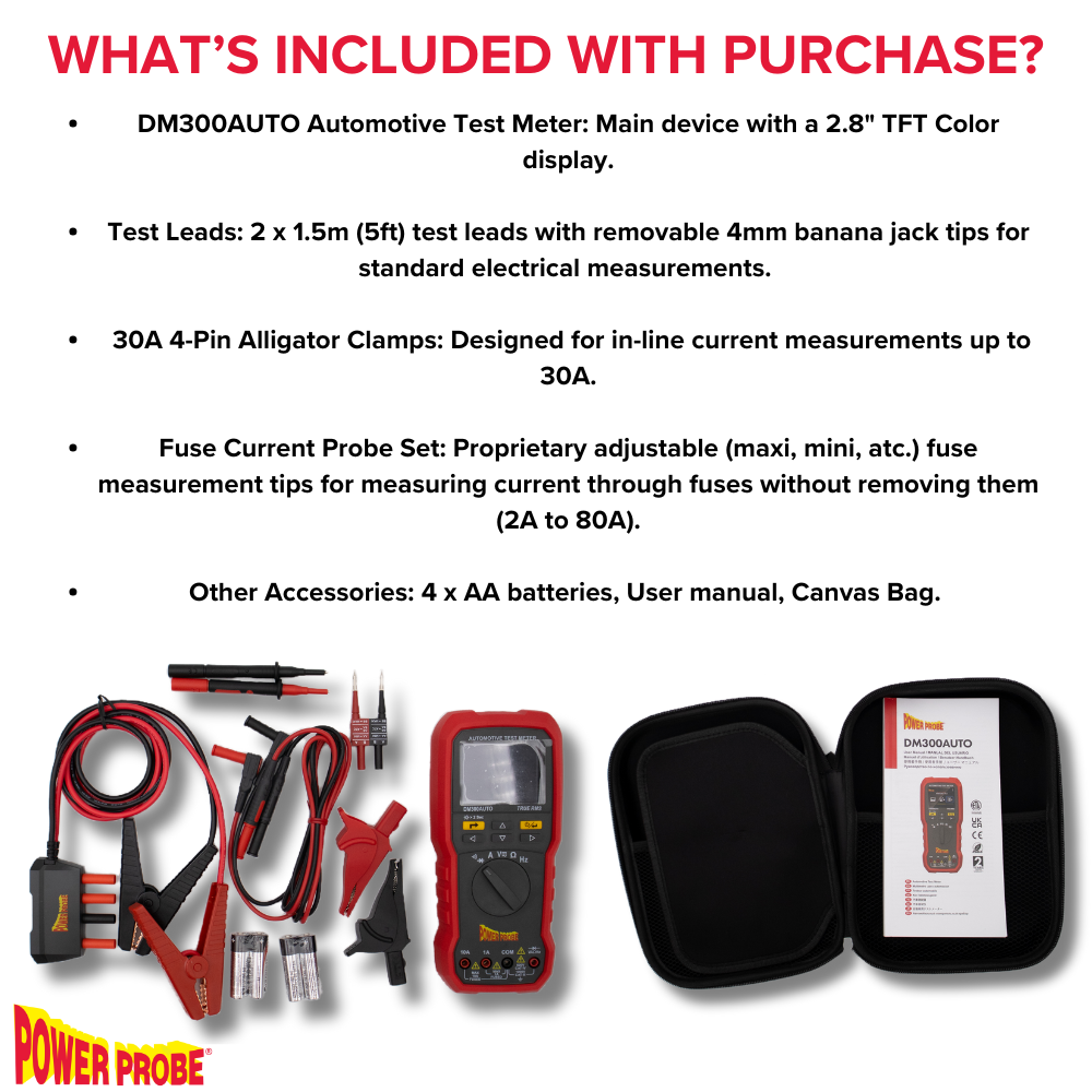 DM300AUTO - Automotive Digital Multimeter