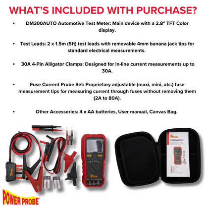 DM300AUTO - Automotive Digital Multimeter