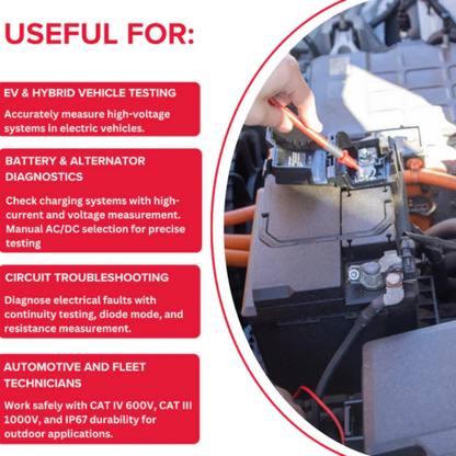Power Probe DM600MAX True RMS Automotive Multimeter