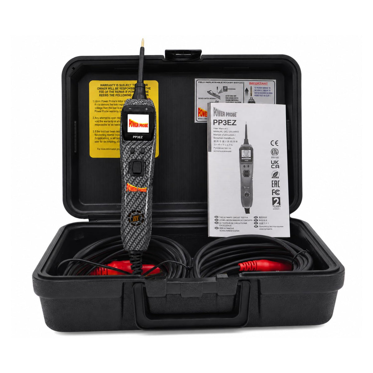 Power Probe 3EZ PP3EZCARBAS Carbon Limited Edition Circuit Tester