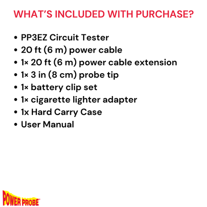 Power Probe PP3EZAS Circuit Tester with learning mode and diagnostics mode Limited Color Edition