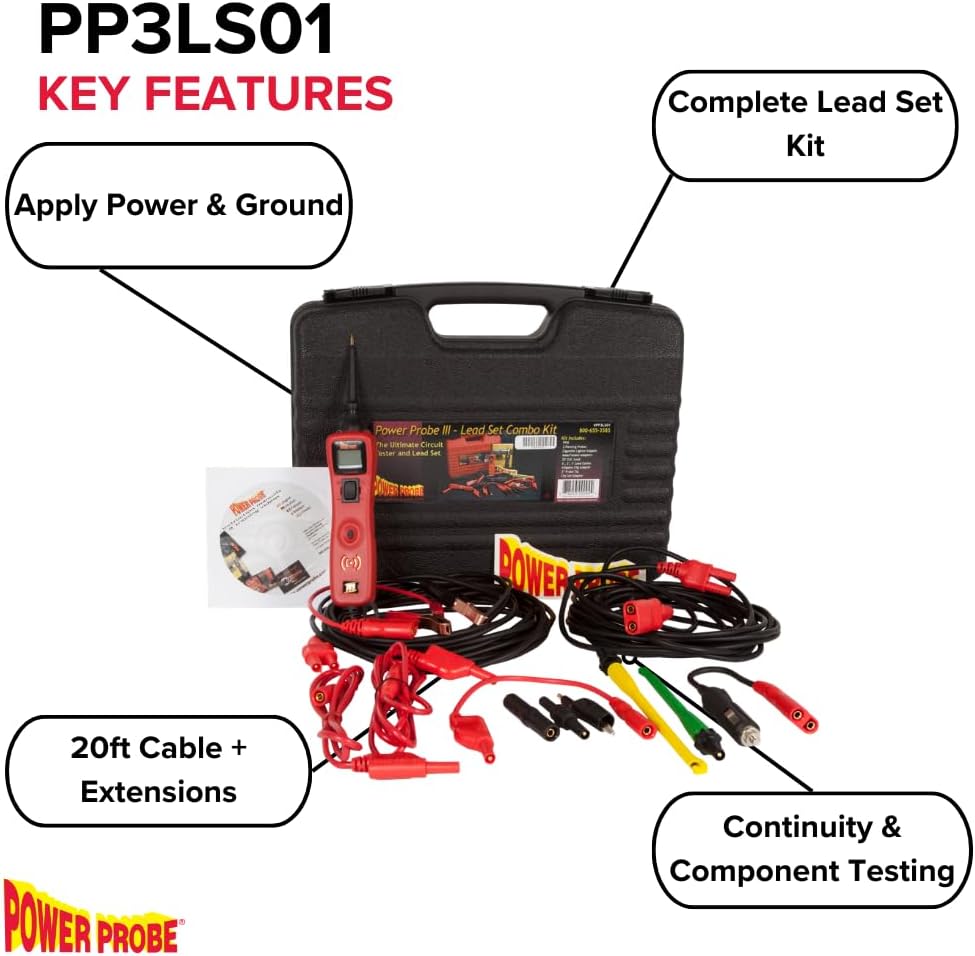 Power Probe PP3LS01 – Side Profile View