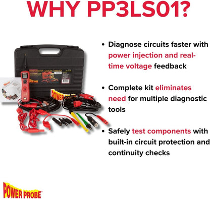 Power Probe PP3LS01 – Test Lead Set Detail