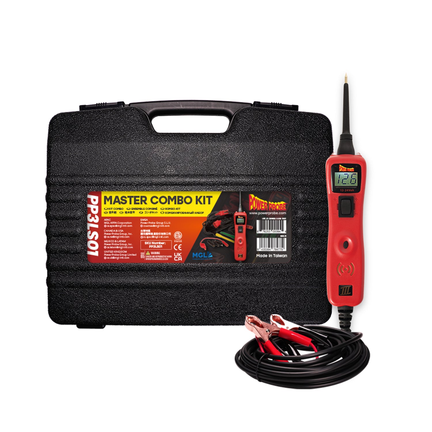Power Probe PP3LS01 Complete Kit with Test Leads