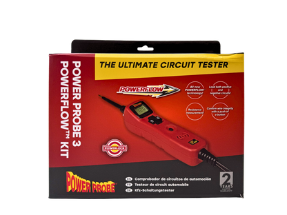 Power Probe 3 PowerFlow PP3PFREDAS Tester Kit + Case