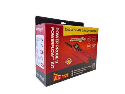 Power Probe 3 PowerFlow PP3PFREDAS Tester Kit + Case