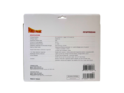 Power Probe 3 PowerFlow PP3PFREDAS Tester Kit + Case