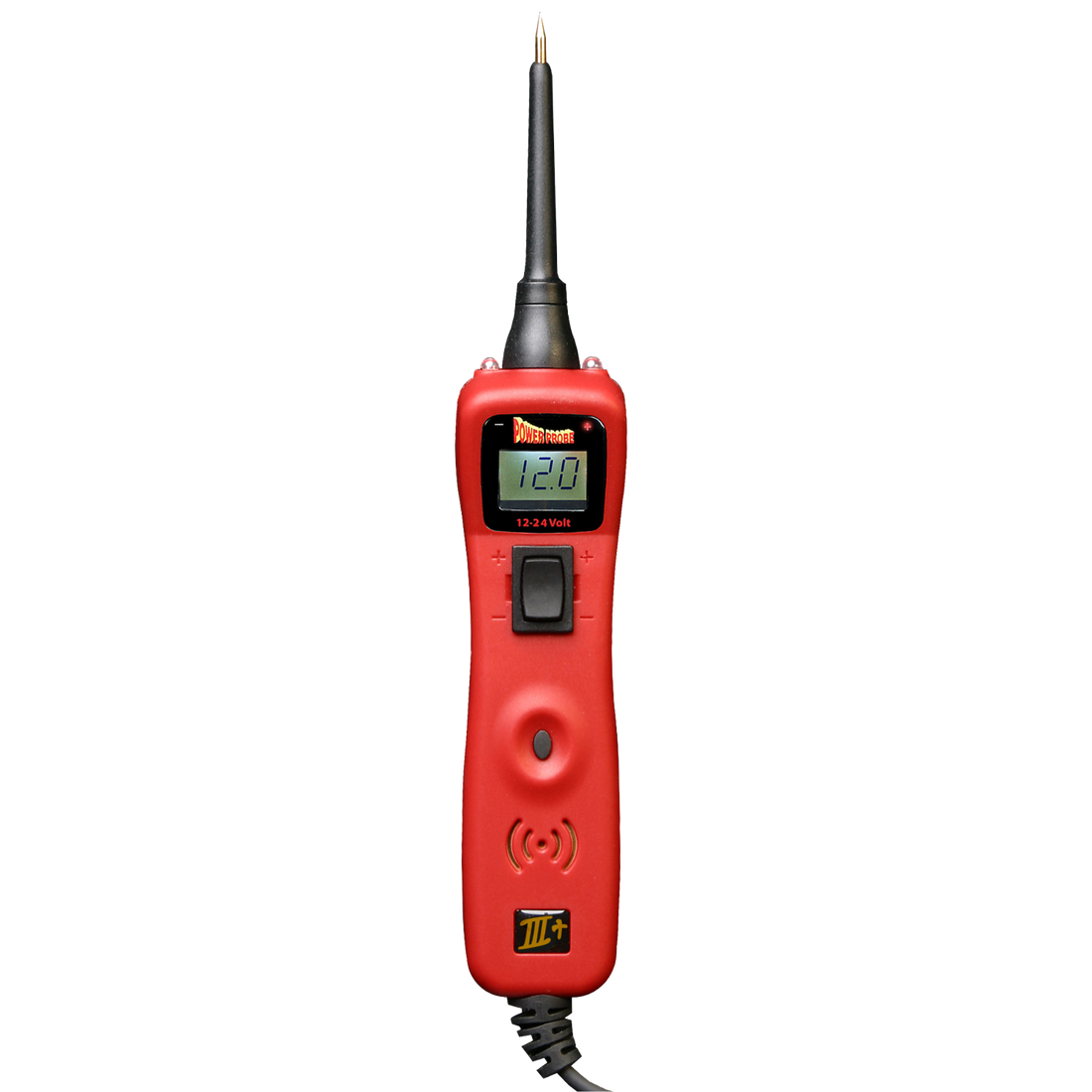 Power Probe PP3+ circuit tester, red, with probe tip and power cable