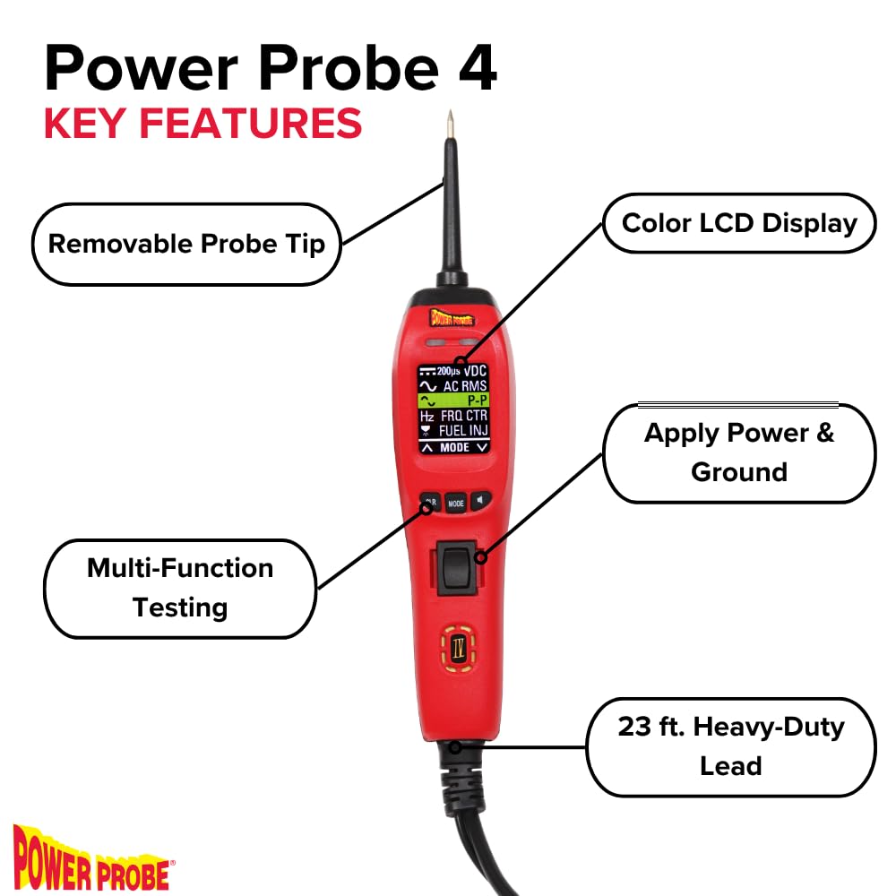 Power Probe PP4 Automotive Circuit Testing