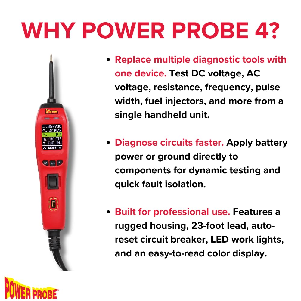 Power Probe PP4 Automotive Circuit Testing