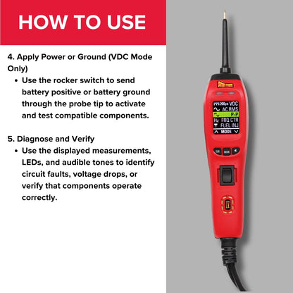 Power Probe PP4 Automotive Circuit Testing