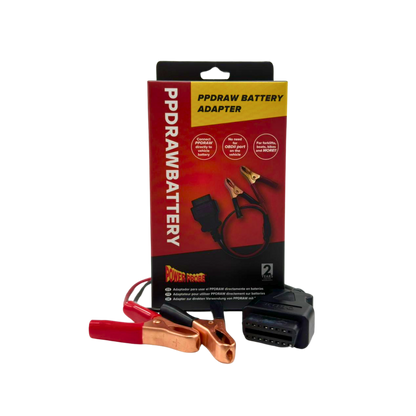 Power Probe PPDRAWBATTERY - OBD2 to Alligator Clamp for PPDRAW