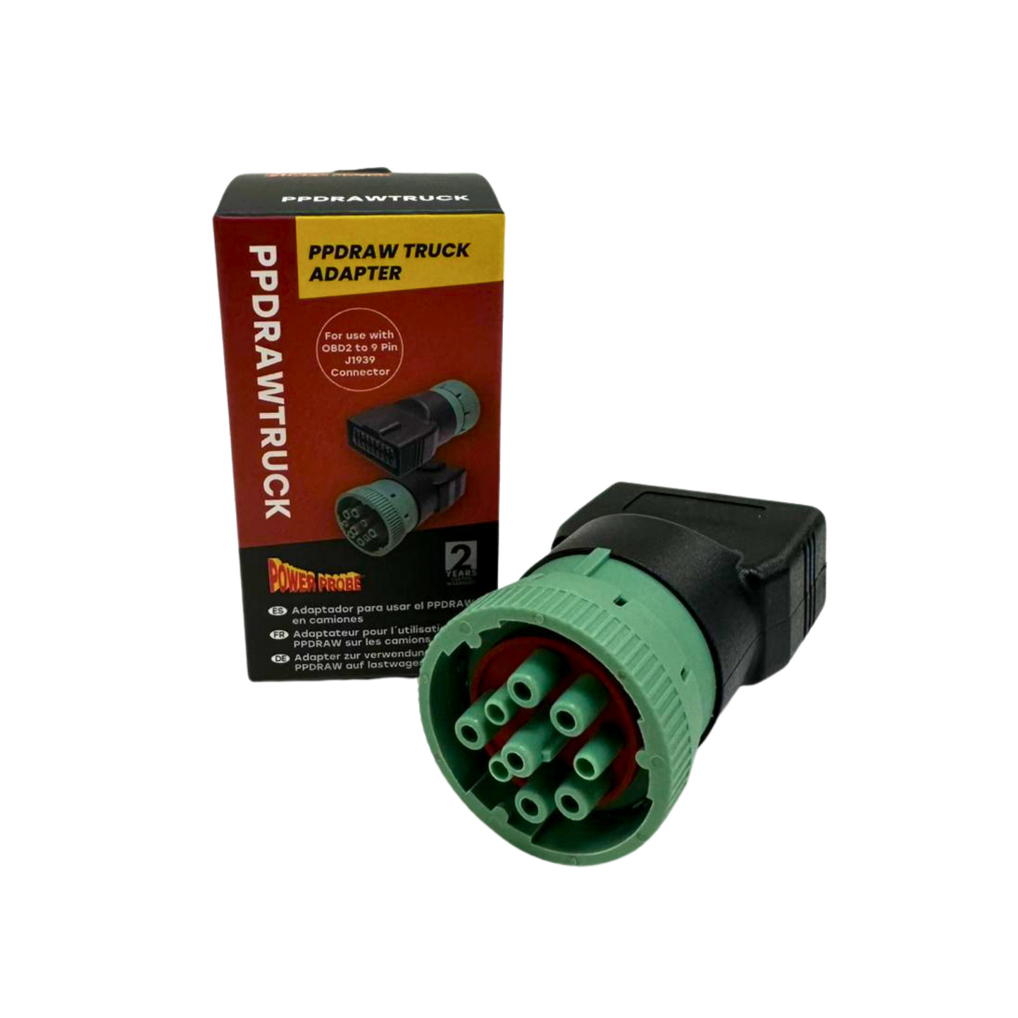 Power Probe PPDRAWTRUCK - OBD2 to 9-pin adapter for PPDRAW