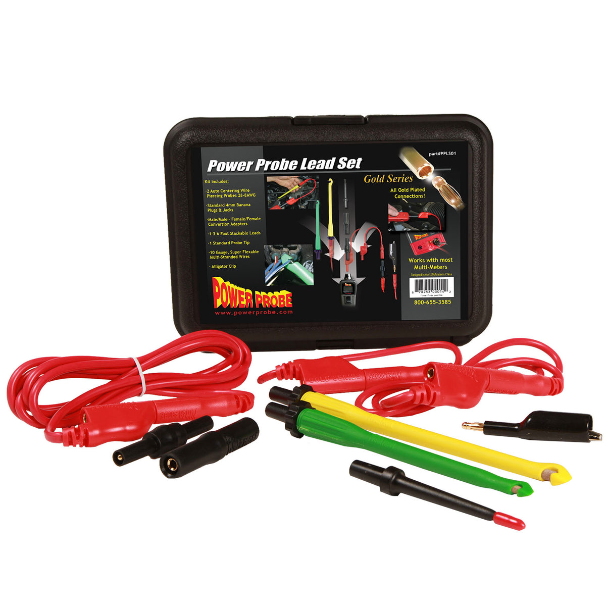 Power Probe PPLS01 Professional Lead Set for Car Diagnostic Testing