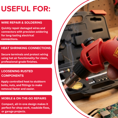 Power Probe PPMULTITORCH – Automotive Soldering Use Cases