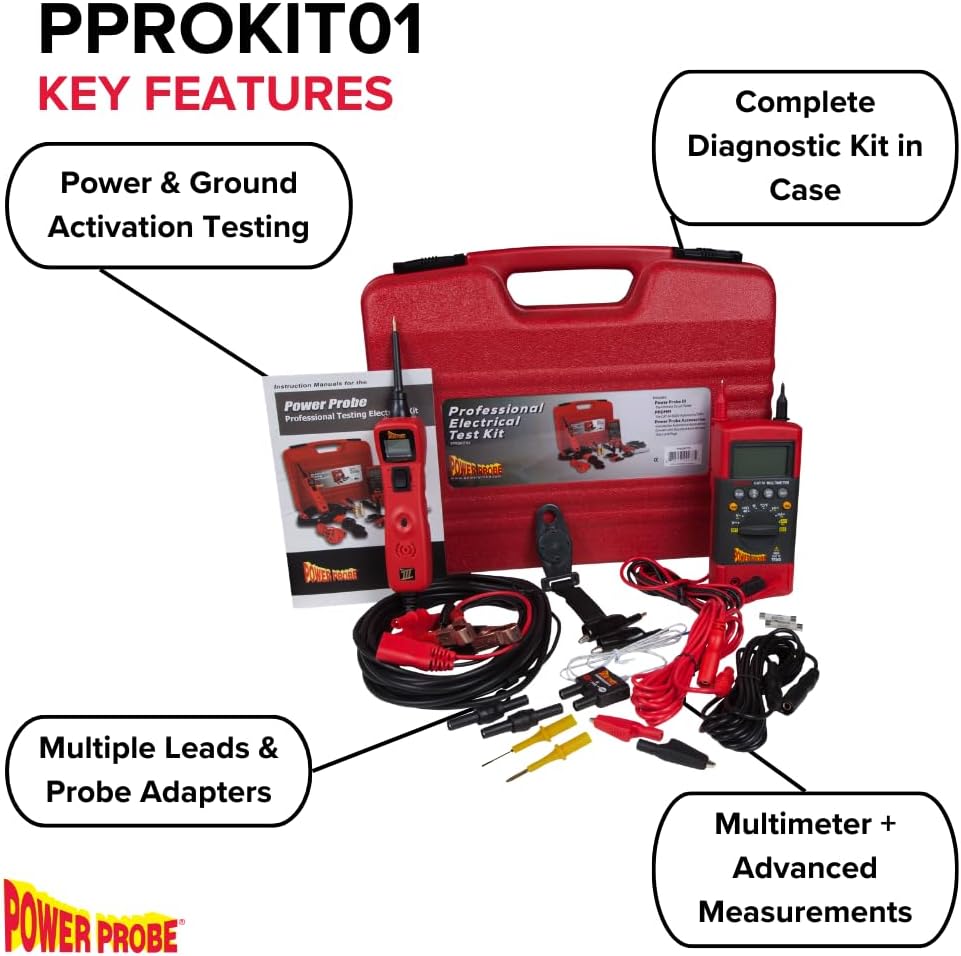 Power Probe PPROKIT01 with PP3CSRED and PPDMM