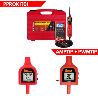 Power Probe Complete Diagnostic Bundle – PPROKIT01, PPAMPTIP & PPPWMTIP
