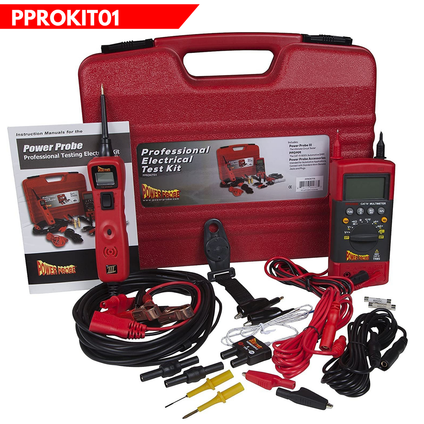Power Probe Complete Diagnostic Bundle – PPROKIT01, PPAMPTIP & PPPWMTIP
