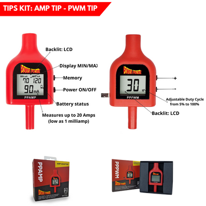 Power Probe Complete Diagnostic Bundle – PPROKIT01, PPAMPTIP & PPPWMTIP