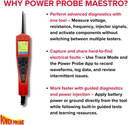 Power Probe PPTM01AS Maestro Circuit Tester
