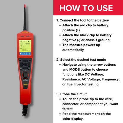 Power Probe PPTM01AS Maestro Circuit Tester