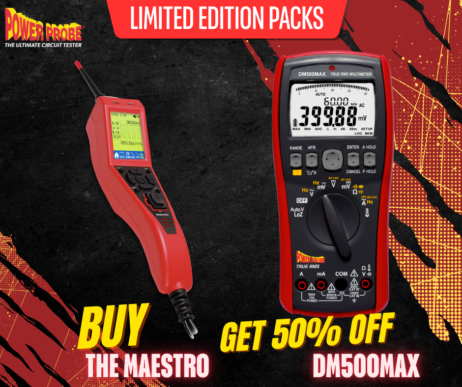 Power Probe Limited Edition Offer – Buy The Maestro, Get 50% Off DM500MAX