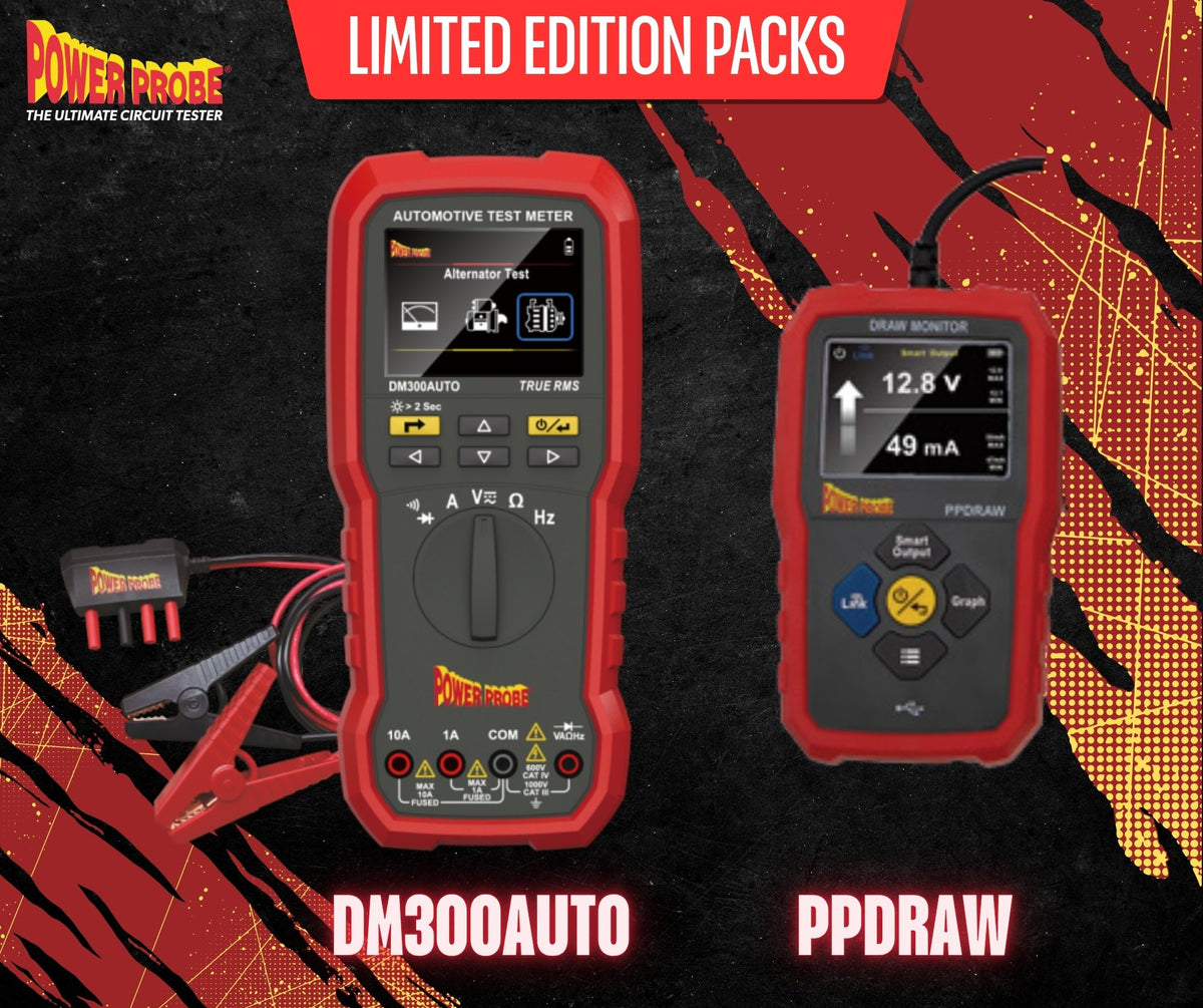 Power Probe Parasitic Draw Bundle – PPDRAW + DM300AUTO | Save 10%