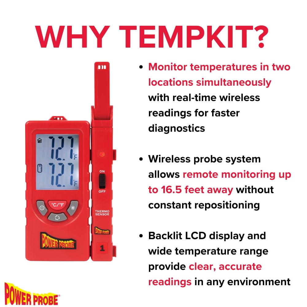 Power Probe TEMPKIT Wireless Thermometer