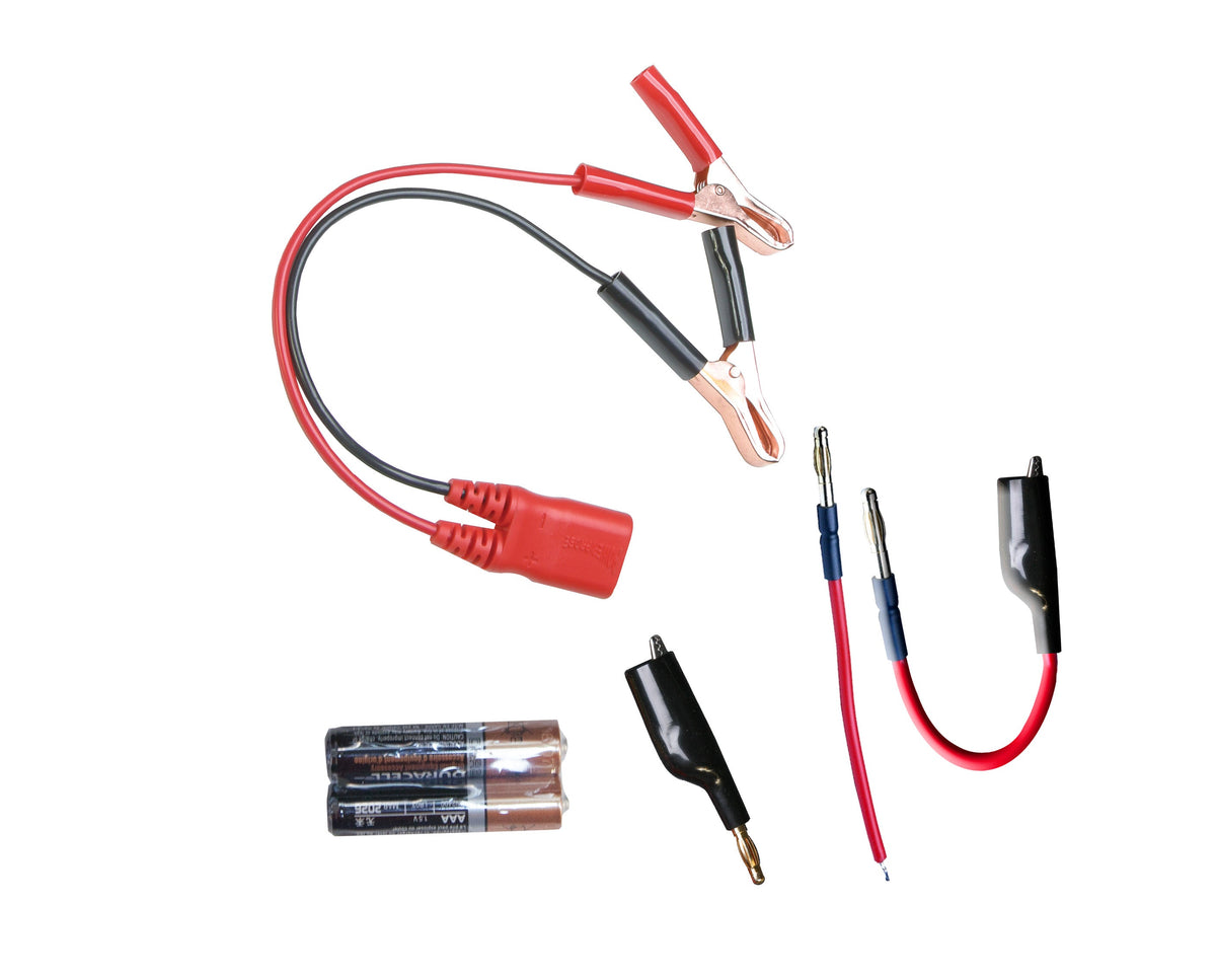Power Probe PPTK0008 Battery Clip Set with Batteries for Automotive Testing