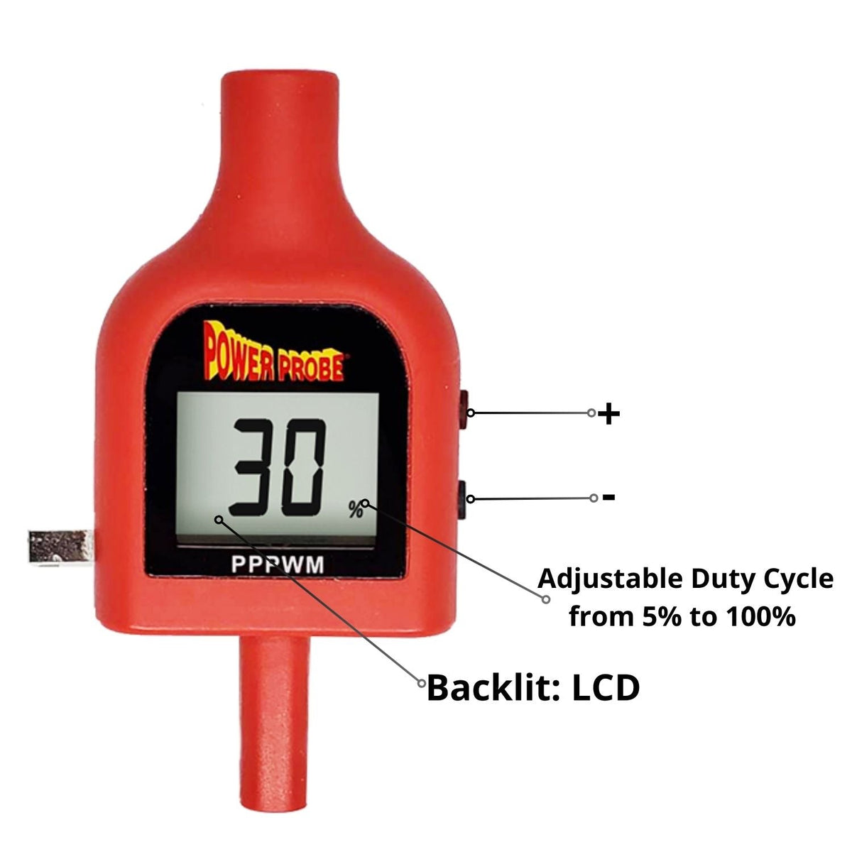 Power Probe PPPWM PWM Tip – Mounted on Circuit Tester