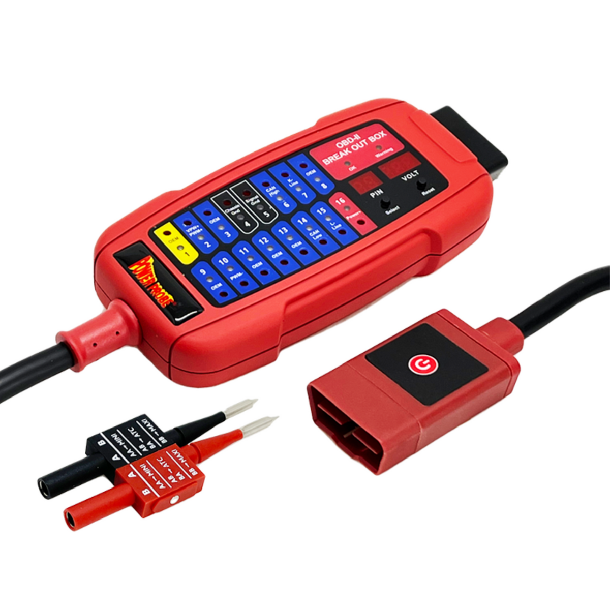 Power Probe PPECB Electrical Connector Breakout Box for Vehicle Diagnostic Testing
